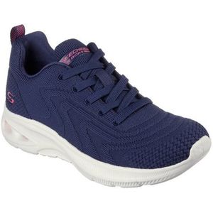 Skechers Bobs Unity Sleek Prism dames sneakers - Blauw - Extra comfort - Memory Foam - Maat 37