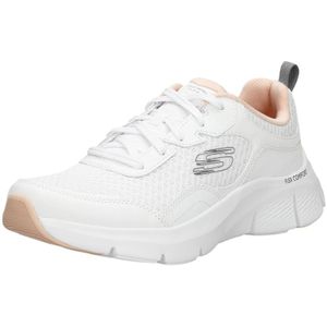 Skechers Flex Comfort Sneakers Laag - wit - Maat 36