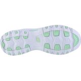 Skechers D'Lites-Blooming Fields 149794-WMLT Vrouwen Wit Sneakers