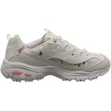 Skechers D'Lites-Blooming Fields 149794-WMLT Vrouwen Wit Sneakers