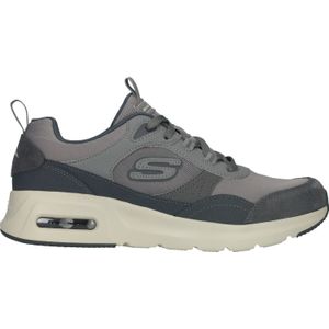Skechers Air Court Sneakers grijs Textiel - Heren - Maat 40