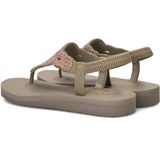 Skechers - Meditation - Sandalen - Imitatieleer - Met Strass-steentjes