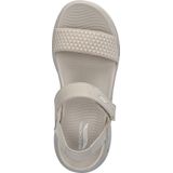 Skechers Go Walk Arch Fit Polished Sandalen beige - Dames