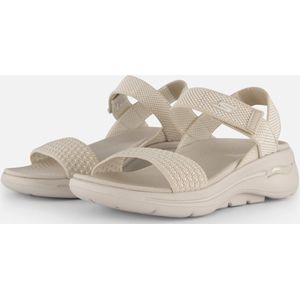 Skechers Go Walk Arch Fit Polished Sandalen beige - Dames