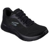 Skechers - Go Walk Flex - Wandelschoenen - Zwart - Mesh - Rubber