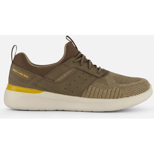 Skechers Lattimore Sneakers taupe Textiel