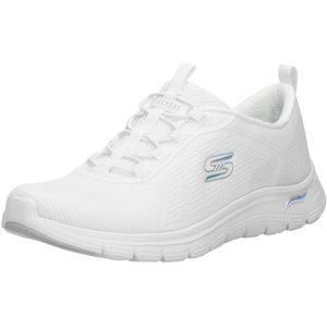 Skechers Arch Fit Vista - Gleaming Dames Sneakers - Wit - Maat 41