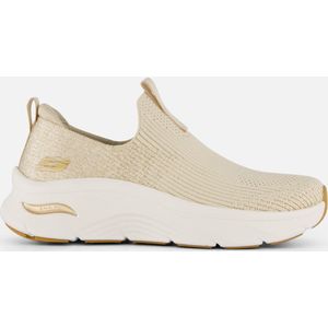 Skechers Dames Sneaker Arch Fit D&apos;Lux Glimmer Dust GOUD 41