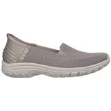 Skechers Reggae Fest 2.0 Sneaker voor dames, Taupe Mesh, 37.5 EU