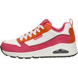 Skechers Uno Two Much Fun Dames Sneakers Roze