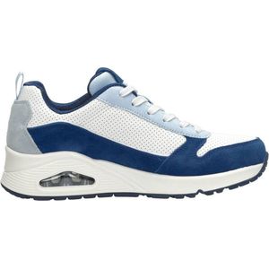Skechers - Sneakers - Blauw - Synthetisch Materiaal - Skech-Air Tussenzool