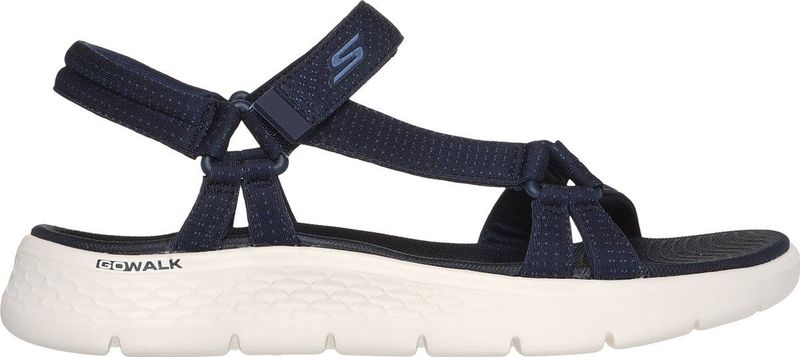 Skechers - Go Walk Flex Sublime - Damessandalen - Navy - Textiel