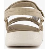 Skechers Go Walk Flex Sandal Sublime Dames Sandalen Taupe