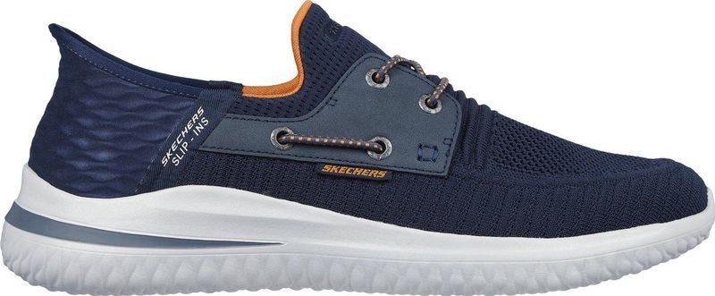 Skechers - Hands Free Slip-Ins Delson 3.0 - Instapschoenen - Zwart - Textiel