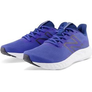 New Balance Heren 411v3 Sneaker, Blauw, 45.5 EU