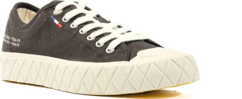 Palladium - Palla Ace - Sneakers - Zwart/Wit - Canvas