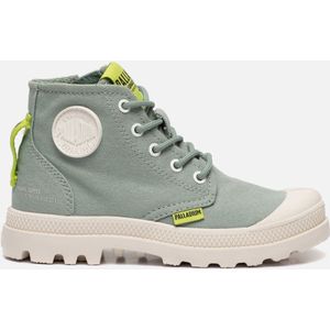 Palladium Veterboots groen Canvas