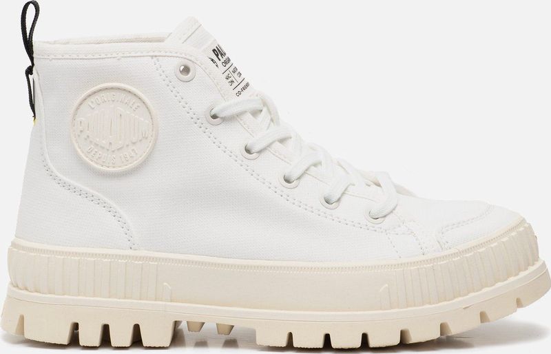 Palladium - PALLASHOCK ORGANIC 2 STAR - Laarzen - Wit - Heritage collectie