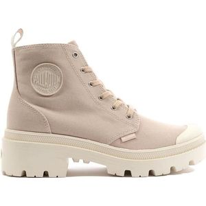 Palladium - Pallabase Twill 96907 - Veterschoenen - Nude Dust - Vegan
