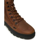 Palladium - Veterschoenen - Bruin - Leer - Uitneembaar Voetbed
