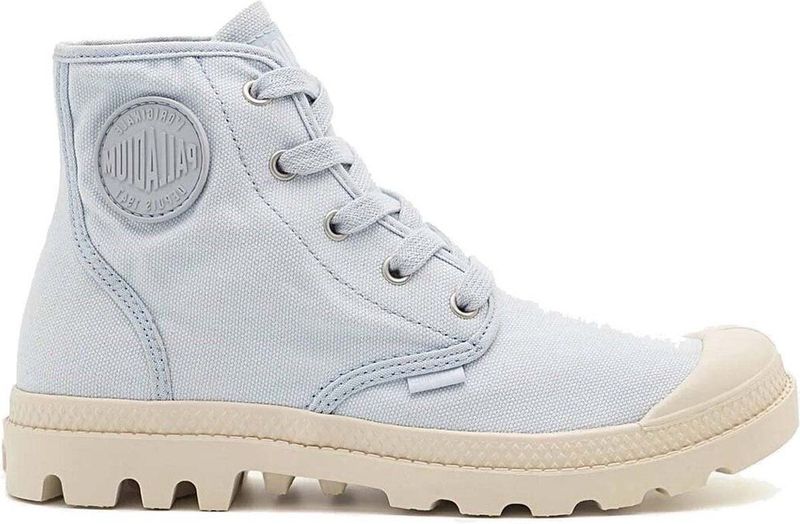 Palladium - Pampa Hi - Dameslaarzen - Zwart - Canvas - Veganistisch