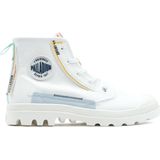 Palladium PAMPA UNDERLAYER - Half-hoge schoenen - Kleur: Wit beige
