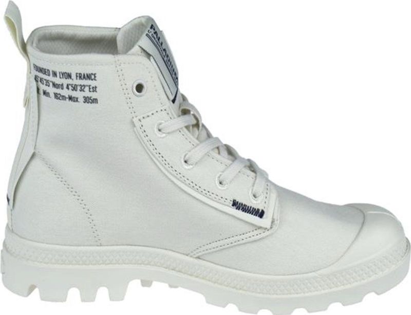 Palladium - Pampa Underlayer - Veterboots - Cream White - Canvas
