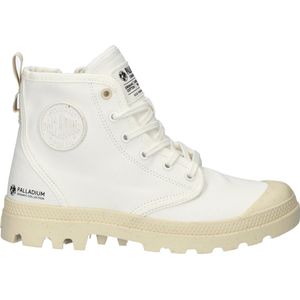 Palladium - Pampa Hi-Zip - Veterboot - Wit - Canvas - Duurzaam