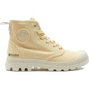 Palladium - Pampa Hi Zip Organic - Geel Crème - 100% Biologisch Textiel