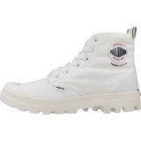 Palladium Uniseks Pampa Enkellaars, Wit, 43 EU