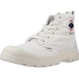 Palladium Uniseks Pampa Enkellaars, Wit, 43 EU