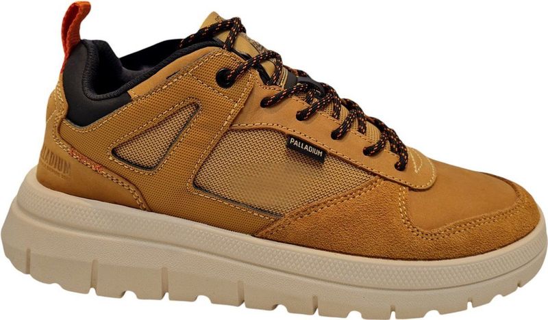 Palladium Pallaflex LO Mix Apple Cinnamo Heren Veterschoenen - Cognac