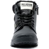 Palladium - Pampa Hi Snow Warm - Enkellaars - Zwart - Leer