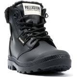 Palladium - Pampa Hi Snow Warm - Enkellaars - Zwart - Leer