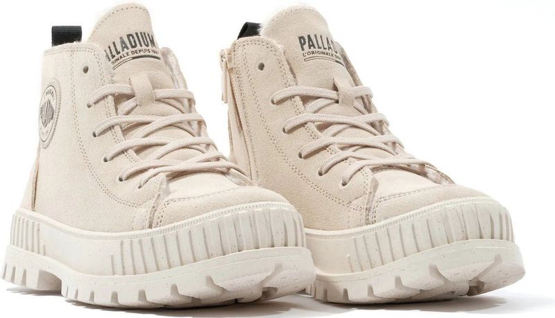 Palladium - PALLASHOCK ZIP WARM - Enkellaarsjes - Sahara