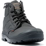 PALLADIUM - Pampa Re-Quilted - Hoge Sneakers - Zwart - Canvas
