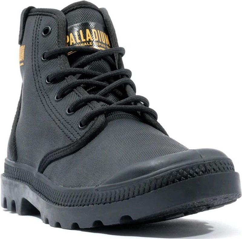 PALLADIUM Unisex Pampa Hi Gecoate Laarzen Enkellaars Gevoerd 74375 Zwart