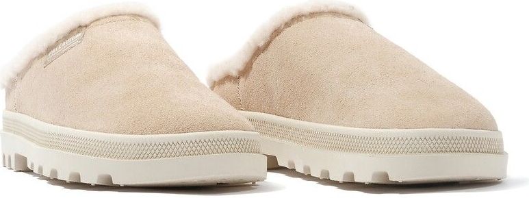 Palladium - Palladune - Muiltjes - Warm Zand - Bovenmateriaal Suède - Warmtech Voering