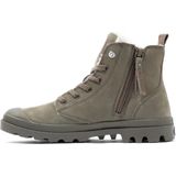 PALLADIUM Dames Pampa Hi Zip WL Winter Enkellaars Warm 95982 Groen