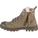 PALLADIUM Dames Pampa Hi Zip WL Winter Enkellaars Warm 95982 Groen