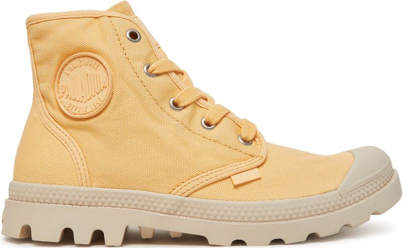 Palladium - Pampa HI - Veterboots - Zwart - Katoen - Rubber Zool