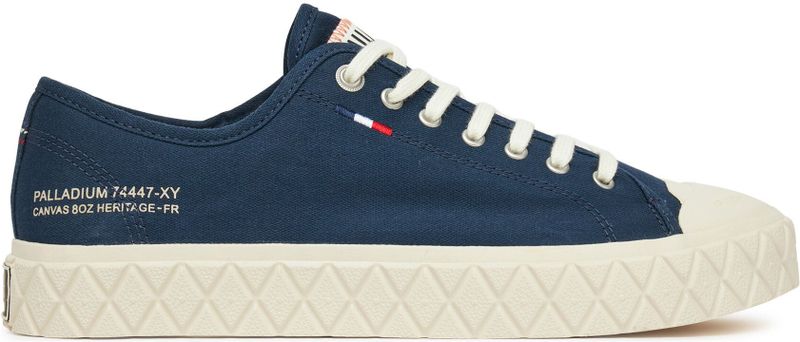 PALLADIUM - PALLA ACE CVS ORG - Sportschoenen - Zwart - Canvas - Organisch Katoen
