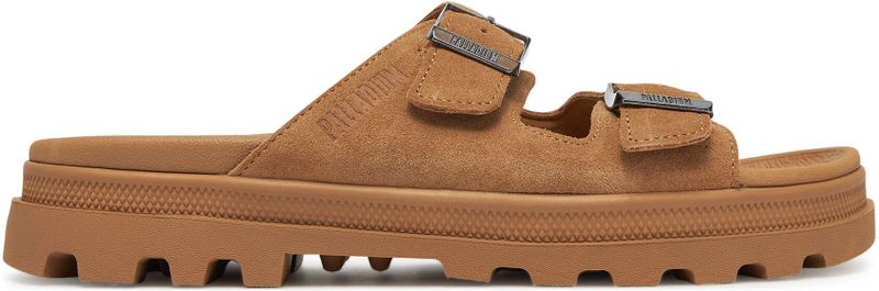 Palladium Dunelite Uniseks Sandalen - Dear Brown - Stonewashed Canvas