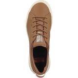 Palladium - Pallanova - Sneakers - Bruin - Leer - Sleehak