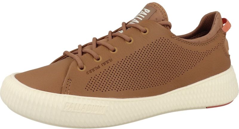 Palladium - Pallanova - Sneakers - Bruin - Leer - Sleehak