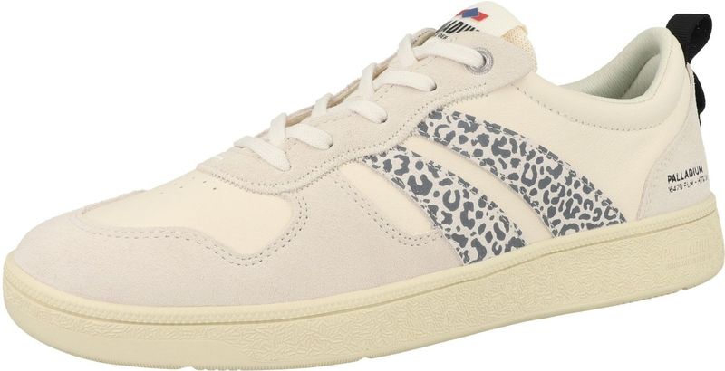Palladium - Flame - Sneakers - Beige / Crème / Grafiet / Zwart - Leer - Dierenprint