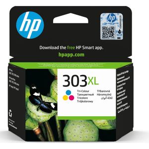 HP 303XL High Yield Tri-color Original Ink Cartridge inktcartridge 1 stuk(s) Origineel Hoog (XL) rendement Cyaan, Magenta, Geel