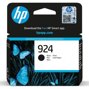 HP 924 Black Original Ink Cartridge inktcartridge 1 stuk Origineel Normaal rendement Zwart