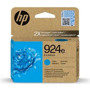 HP 924e EvoMore Cyan Original Ink Cartridge inktcartridge 1 stuk(s) Origineel Hoog (XL) rendement