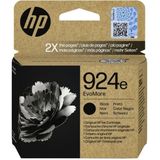 HP 924e EvoMore Originele inktcartridge, zwart